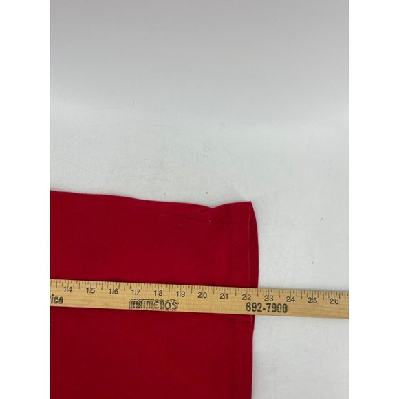 Russell Athletic Rutgers University Red Short Sleeve Graphic T Shirt Tee Size L - Picture 10 of 11